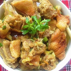 Thịt vịt nấu giả cầy 