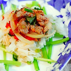Phở xào thịt bò
