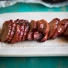 Xá xíu thịt heo nướng