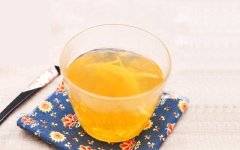 Trà bưởi với mật ong