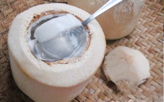 Rau câu dừa con cá dẻo