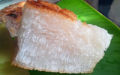 Làm bánh bò nướng