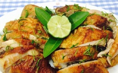 Gà nướng ngũ vị