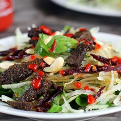 Gỏi đu đủ khô bò