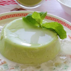 Thạch bơ sữa dừa