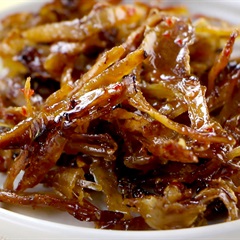 Khô mực chiên nước mắm