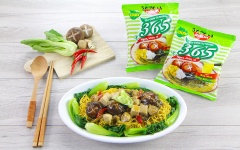 Mì chay sốt nấm