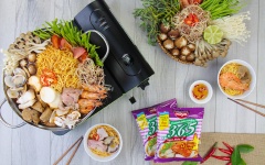 Mì lẩu Thái hải sản chua cay