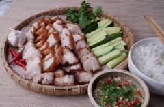 Thịt ba rọi chiên giòn