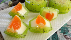 Bánh trung thu thạch phô mai kiwi