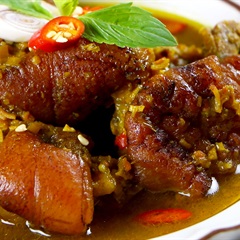 Giò heo giả cầy