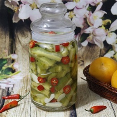 Khổ qua muối chua ngọt