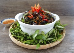 Ốc lác xào sả ớt