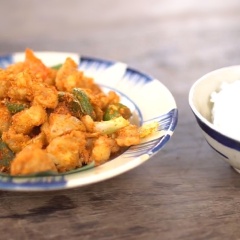 Sụn gà xóc muối tôm