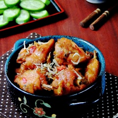 Gà kho gừng sả ớt