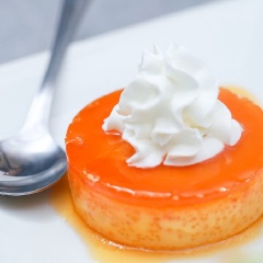 Bánh flan nướng cách thủy