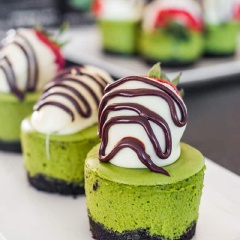 Matcha Mini Cheesecake