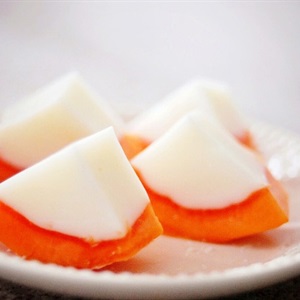 Bánh flan đu đủ