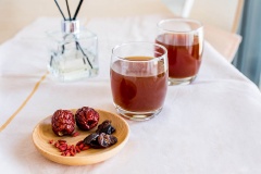 Nước táo đỏ long nhãn 