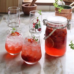 Siro mận và chanh vàng