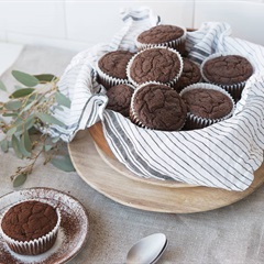 Bánh muffin chocolate ăn kiêng