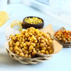 Ngô tẩm bột chiên bơ