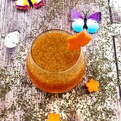 Nước ép cá rốt hạt chia