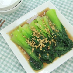 Cải thìa xào dầu hào