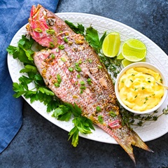 Cá nướng chanh ớt