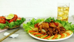 Sụn gà chiên nước mắm