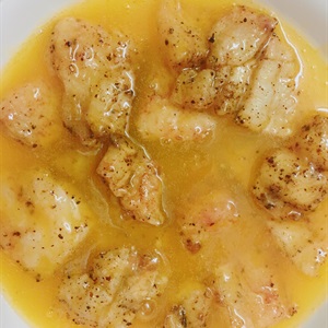 Cá basa phi lê sốt chanh dây