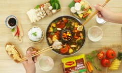 Lẩu nấm lá giang