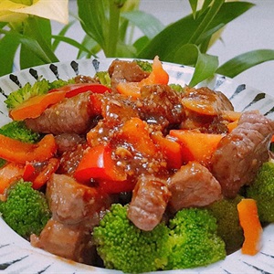 Bò sốt BBQ đơn giản