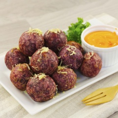 Bánh Khoai Lang Tím Bọc Phô Mai Chiên