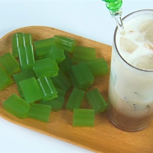 Milo dầm thạch matcha