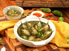 Canh Khổ Qua Rừng Nhồi Cá Thác Lác