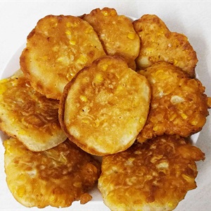 Bánh Ngô Sữa Chiên