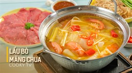 Lẩu Bò Măng Chua