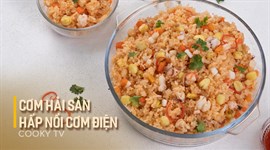 Cơm Hấp Hải Sản Nồi Cơm Điện
